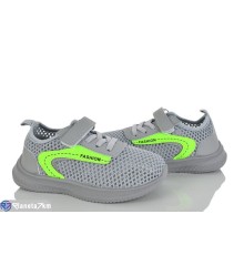 Дитячі кросівки на літо (12 пар р.26-31) сірий  "Gama"