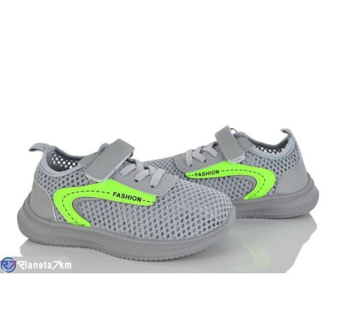 Дитячі кросівки на літо (12 пар р.26-31) сірий  "Gama"