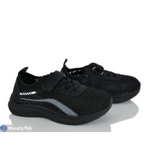 Дитячі кросівки на літо (12 пар р.26-31) чорний  "Gama"