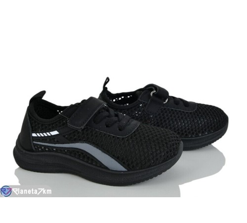 Дитячі кросівки на літо (12 пар р.26-31) чорний  "Gama"