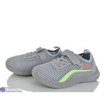 Дитячі кросівки на літо (12 пар р.26-31) сірий  "Gama"