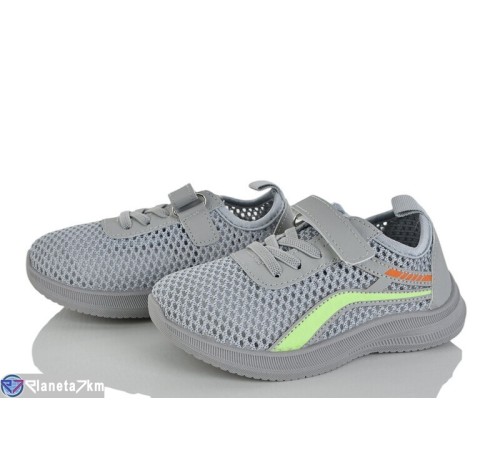 Дитячі кросівки на літо (12 пар р.26-31) сірий  "Gama"