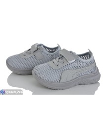 Дитячі кросівки на літо (12 пар р.26-31) сірий  "Gama"