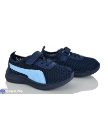 Дитячі кросівки на літо (12 пар р.26-31) синій  "Gama"