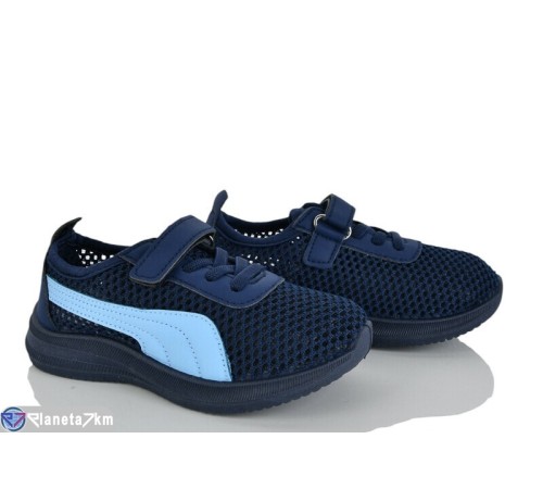 Дитячі кросівки на літо (12 пар р.26-31) синій  "Gama"