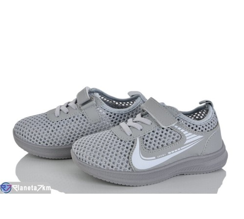 Дитячі кросівки на літо (12 пар р.26-31) сірий  "Gama"