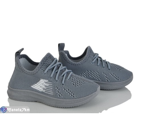 Дитячі кросівки на літо (12 пар р.26-31) сірий  "Gama"