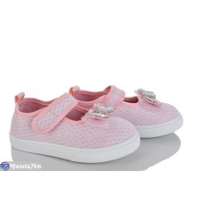 Тапки дитячі на літо (12 пар р.26-31) рожевий  "Gama"