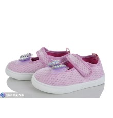 Тапки дитячі на літо (12 пар р.26-31) фіолетовий  "Gama"