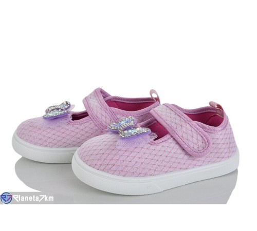 Тапки дитячі на літо (12 пар р.26-31) фіолетовий  "Gama"