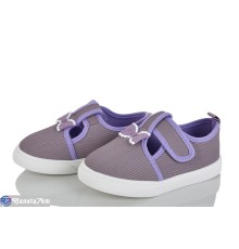 Тапки дитячі на літо (12 пар р.26-31) фіолетовий  "Gama"