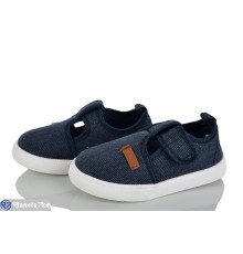 Тапки дитячі на літо (12 пар р.26-31) синій  "Gama"