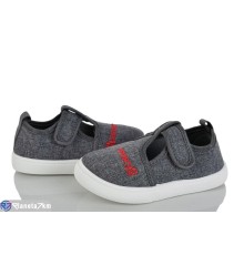 Тапки дитячі на літо (12 пар р.26-31) сірий  "Gama"