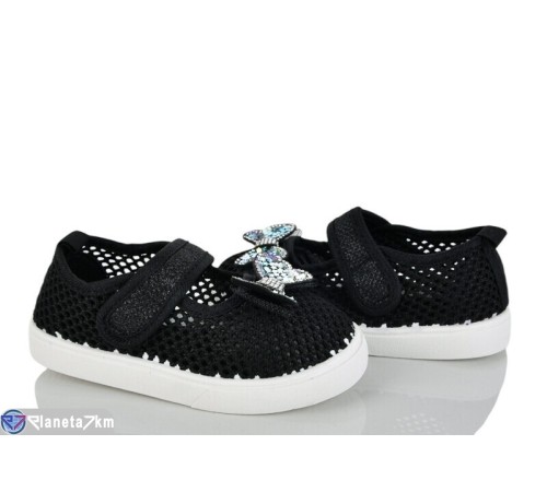 Тапки дитячі на літо (12 пар р.26-31) чорний  "Gama"