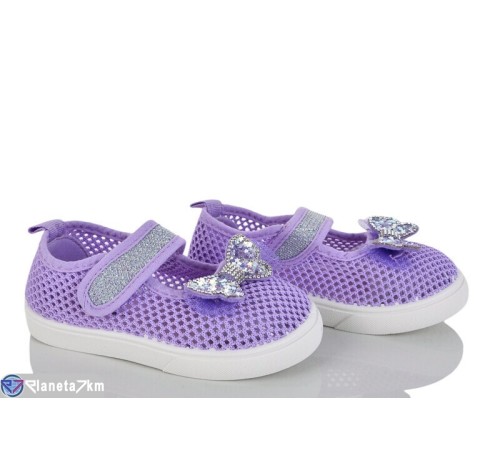 Тапки дитячі на літо (12 пар р.26-31) фіолетовий  "Gama"