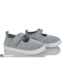 Тапки дитячі на літо (12 пар р.26-31) сірий  "Gama"