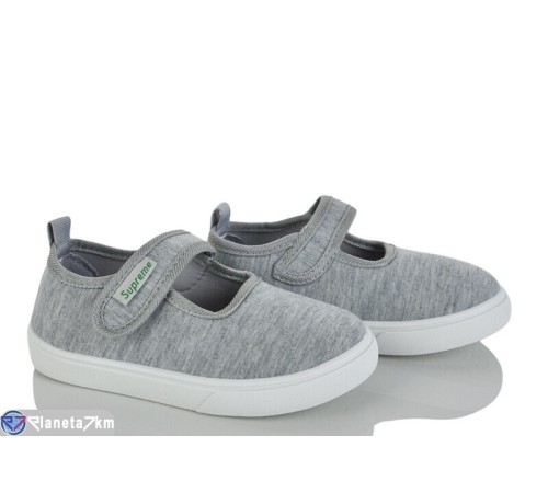 Тапки дитячі на літо (12 пар р.26-31) сірий  "Gama"