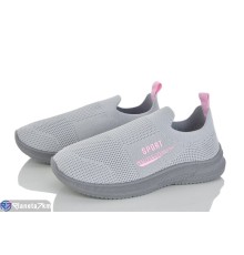 Дитячі кросівки на літо (8 пар р.31-38) сірий  "Gama"