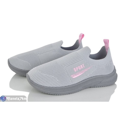 Дитячі кросівки на літо (8 пар р.31-38) сірий  "Gama"