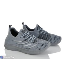 Дитячі кросівки на літо (8 пар р.31-38) сірий  "Gama"