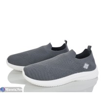 Дитячі кросівки на літо (8 пар р.31-38) сірий  "Gama"