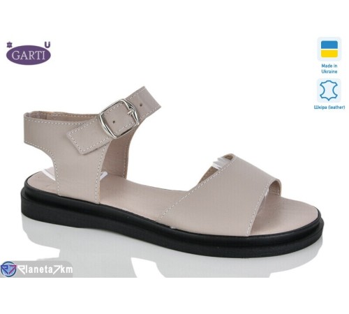 Босоніжки жіночі на літо (6 пар р.36-40) бежевий  "Garti"