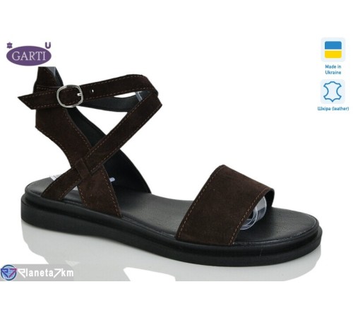 Босоніжки жіночі на літо (6 пар р.36-40) коричневий  "Garti"