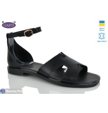 Босоніжки жіночі на літо (6 пар р.36-40) чорний  "Garti"