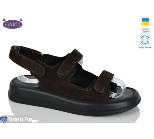 Босоніжки жіночі на літо (6 пар р.36-40) коричневий  "Garti"