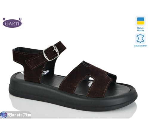 Босоніжки жіночі на літо (6 пар р.36-40) коричневий  "Garti"
