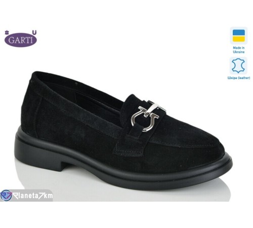 Туфлі жіночі на весну/осінь (6 пар р.36-40) чорний  "Garti"