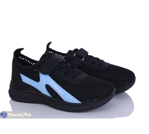 Дитячі кросівки на літо (8 пар р.31-38) чорний  "Gama"