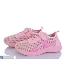 Дитячі кросівки на літо (8 пар р.31-38) рожевий  "Gama"