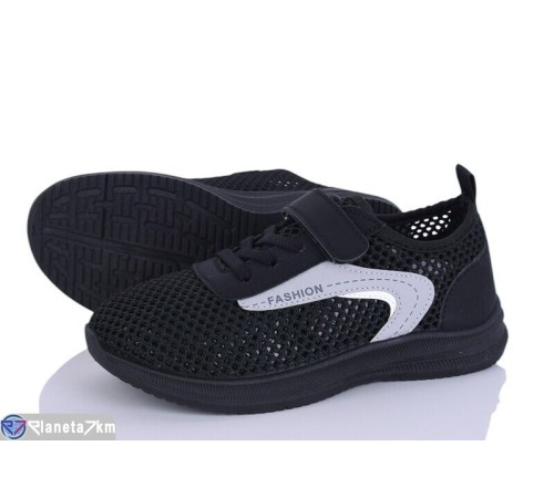 Дитячі кросівки на літо (8 пар р.31-38) чорний  "Gama"