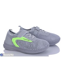 Дитячі кросівки на літо (8 пар р.31-38) сірий  "Gama"