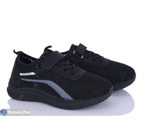 Дитячі кросівки на літо (8 пар р.31-38) чорний  "Gama"