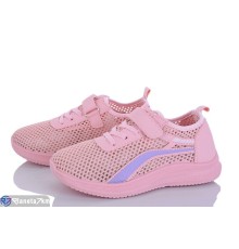 Дитячі кросівки на літо (8 пар р.31-38) рожевий  "Gama"