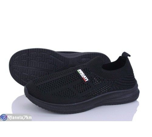 Дитячі кросівки на літо (8 пар р.31-38) чорний  "Gama"