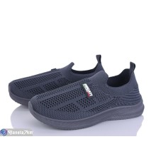 Дитячі кросівки на літо (8 пар р.31-38) сірий  "Gama"