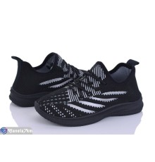 Дитячі кросівки на літо (8 пар р.31-38) чорний  "Gama"