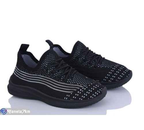 Дитячі кросівки на літо (8 пар р.31-38) чорний  "Gama"