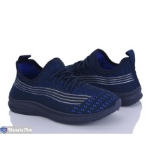 Дитячі кросівки на літо (8 пар р.31-38) синій  "Gama"