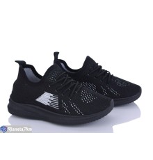 Дитячі кросівки на літо (8 пар р.31-38) чорний  "Gama"