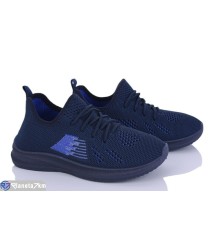 Дитячі кросівки на літо (8 пар р.31-38) синій  "Gama"