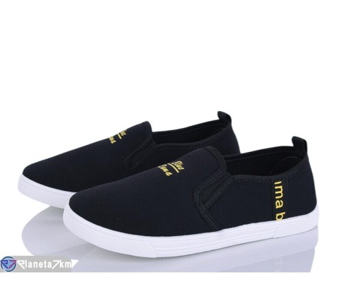 Сліпони дитячі на весну/осінь (12 пар р.32-37) чорний  "Gama"