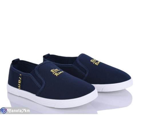 Сліпони дитячі на весну/осінь (12 пар р.32-37) синій  "Gama"