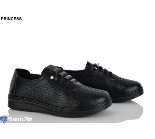 Туфлі жіночі на літо (8 пар р.37-42) чорний  "DIANA"