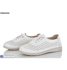 Туфлі жіночі на літо (8 пар р.37-42) білий  "DIANA"