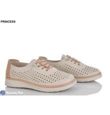 Туфлі жіночі на літо (8 пар р.37-42) коричневий  "DIANA"