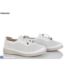 Туфлі жіночі на літо (8 пар р.37-42) білий  "DIANA"